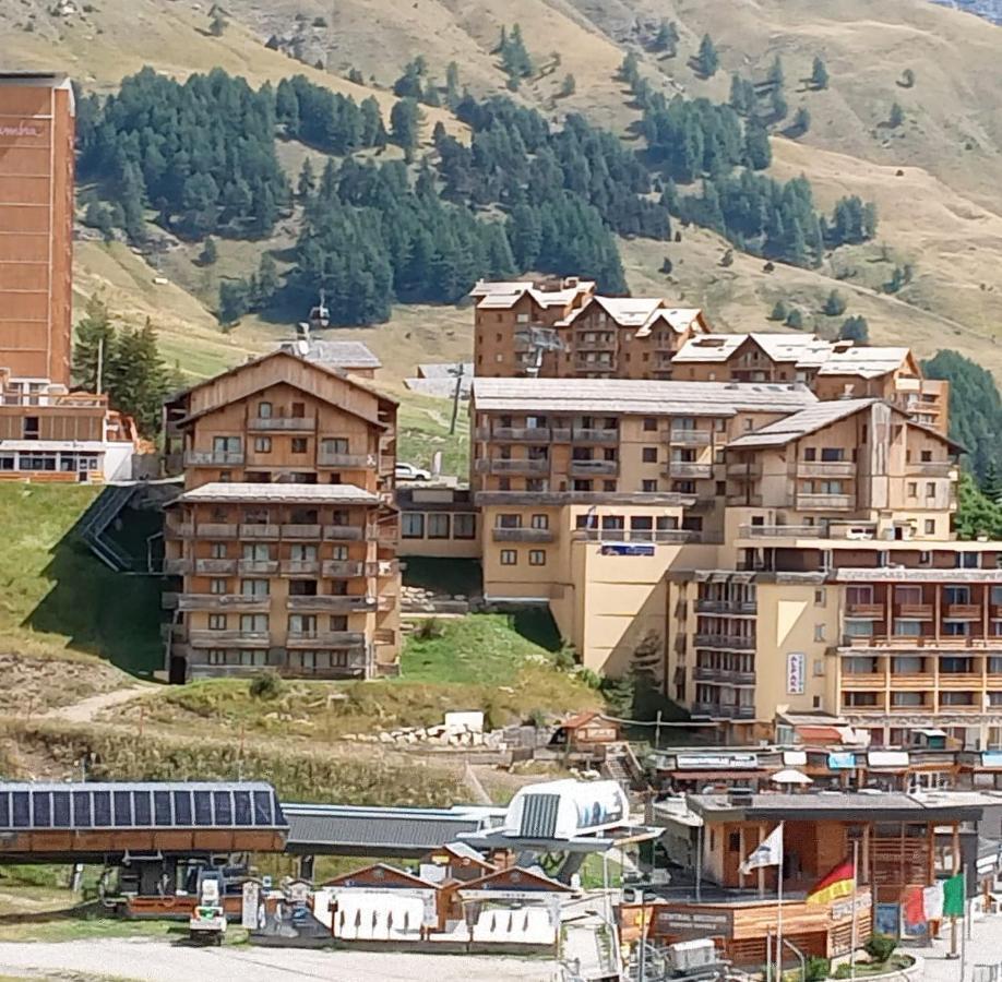 T2 Skis Aux Pieds Les Terrasses De La Bergerie Orcières Exteriör bild